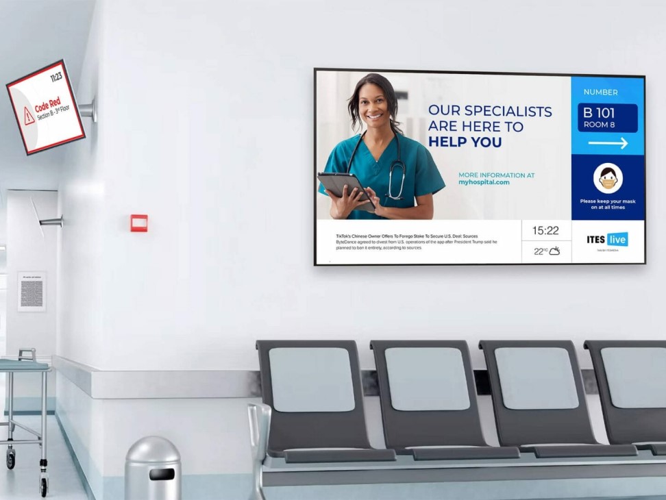 medical digital signage